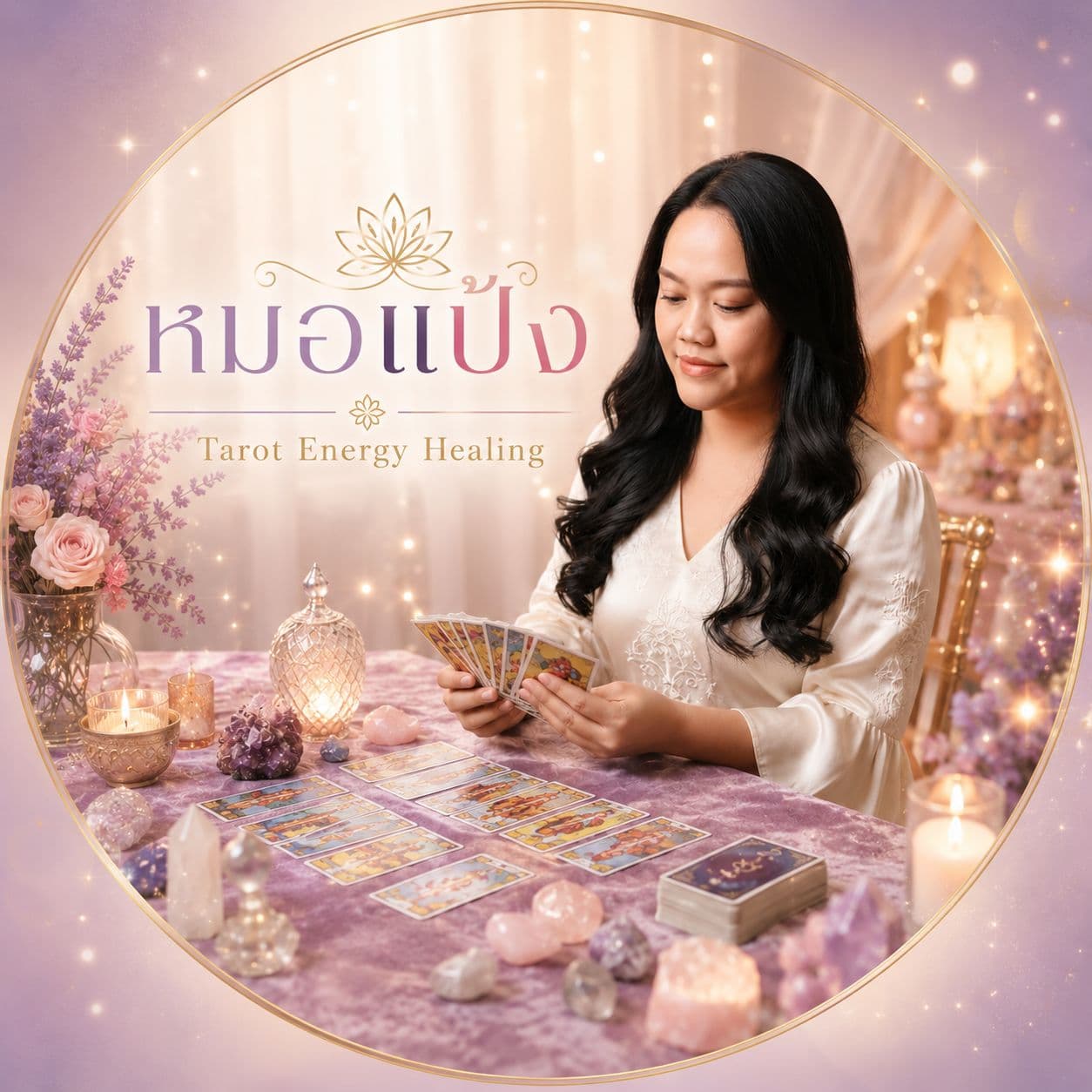 รูปโปรไฟล์ของ หมอแป้ง Tarot Energy Healing