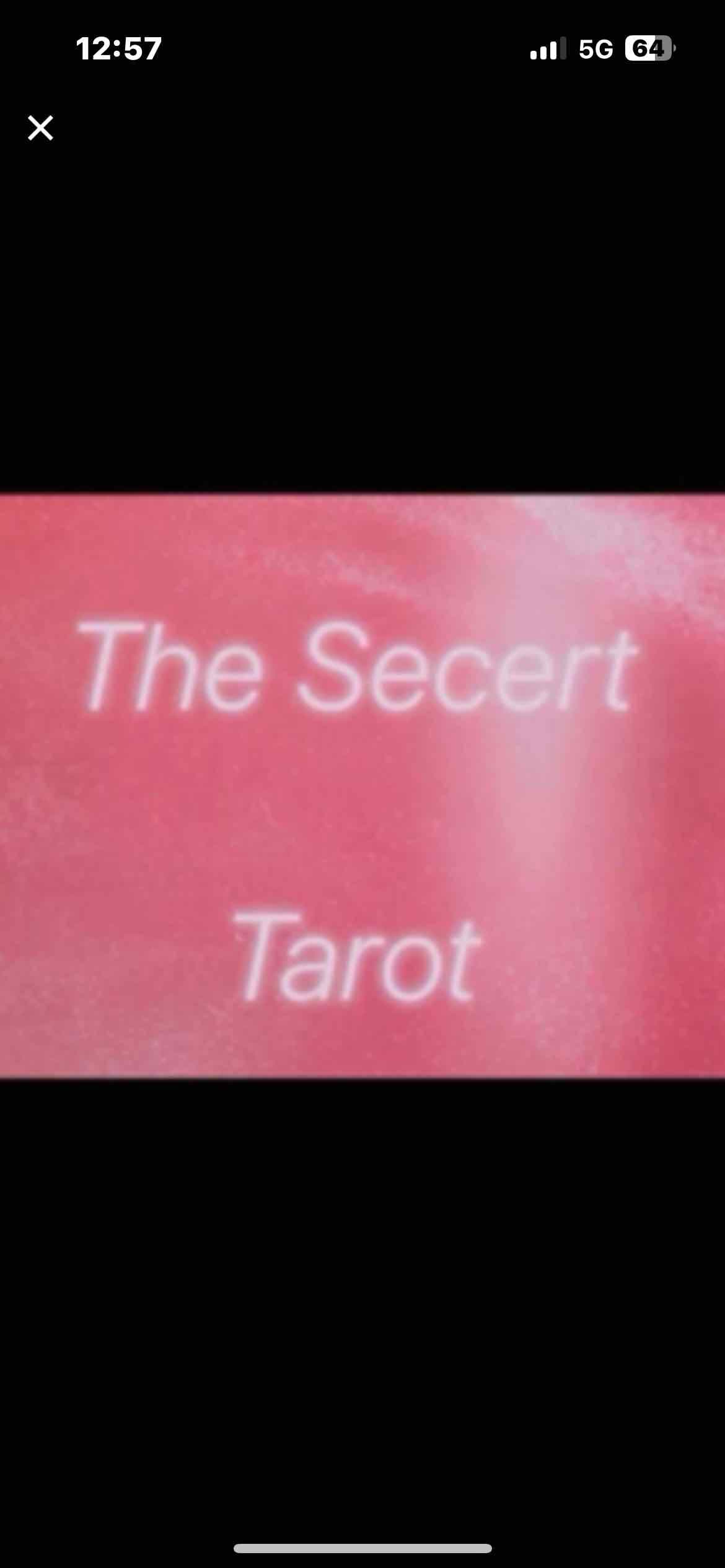 🌙💫🌷The Secret Tarot🌷💫🌙