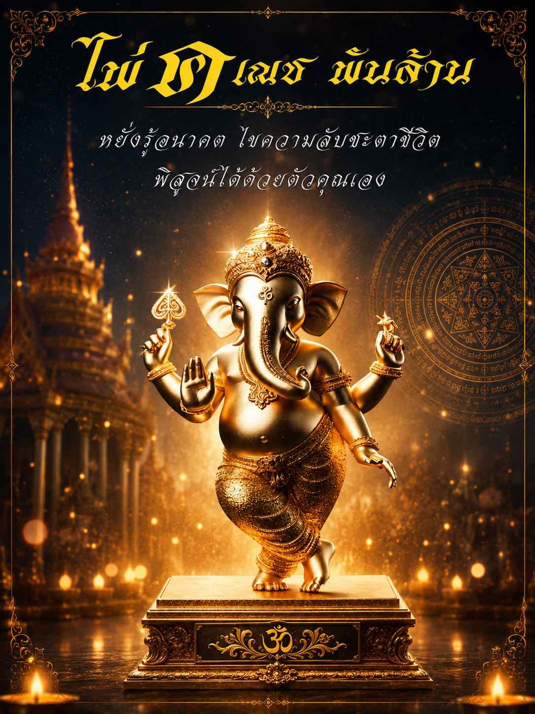 การงาน🕉️🔮โดยไพ่คเณชพันล้าน ✨ไพ่ศักดิ์สิทธิ์