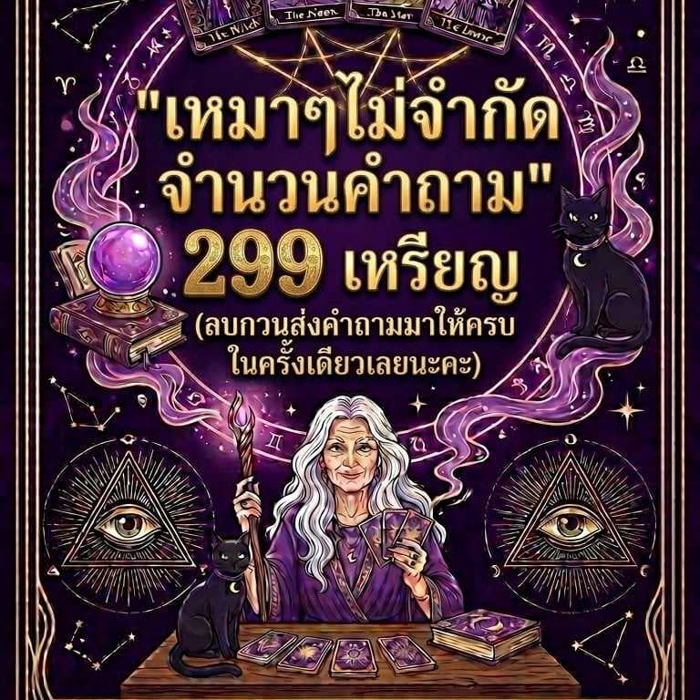 ไพ่สื่อดวง"เหมาๆถามได้ไม่อั้น"