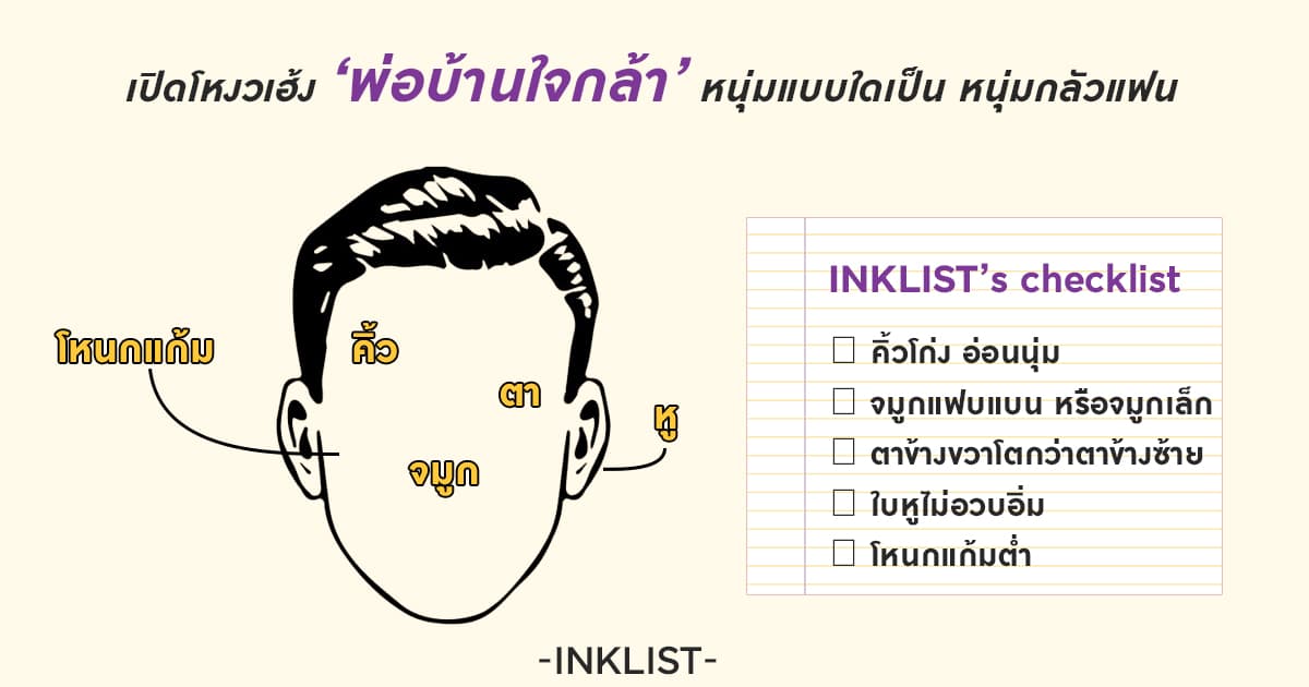 เปิดโหงวเฮ้ง ‘พ่อบ้านใจกล้า’ หนุ่มแบบใดเป็นหนุ่มกลัวแฟน